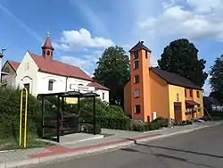 Chapel of All Saints and the municipal office