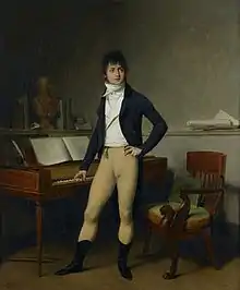 Portrait of a gentleman by Léopold Boilly, about 1800.