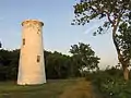 The lighthouse forms part of Bois Blanc Island Lighthouse and Blockhouse NHS, Boblo Island, ON