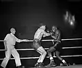 Bep van Klaveren vs Kid Pompeij in Amsterdam, 15 February 1954