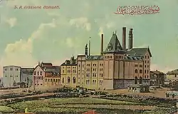 Bomonti brewery of Constantinople.