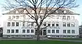 Raiffeisenhaus in Bonn, Adenauerallee 127, next to the previous building and a stone's throw from the former Federal Chancellery, former head office (and now Bonn office) of the Deutscher Raiffeisenverband [de]