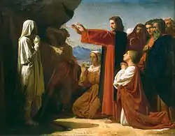 The Raising of Lazarus, 1857, Léon Joseph Florentin Bonnat