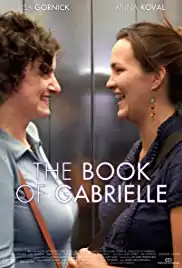 The characters of Gabrielle (left) and Olivia (right) facing each other, talking or laughing.