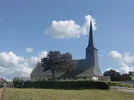 The church in Bosc-Bénard-Crescy