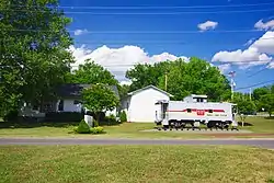 Bostic Lincoln Center and SCL caboose