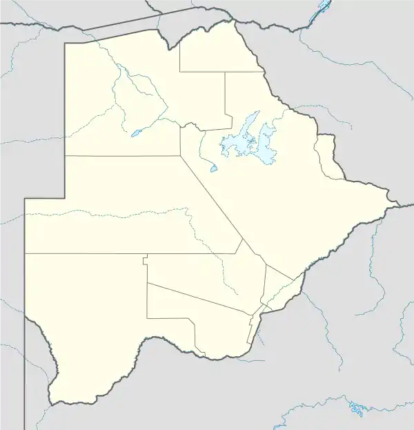 Letlhakane is located in Botswana