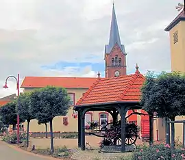 The town hall in Boucheporn