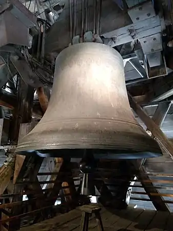 The Bourdon Emmanuel (1686), the oldest surviving bell of Notre Dame de Paris