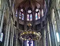 High windows of the apse