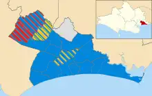 2011 results map