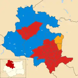 2018 results map