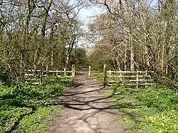 Entrance to Bradley Woods