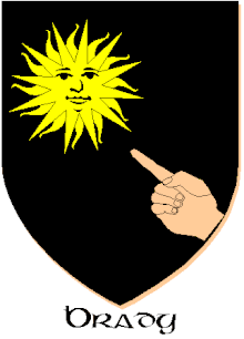 Clan O'Brady coat of Arms.