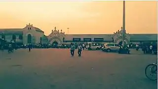 Early morning at Brahmapur railway station