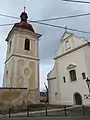 Church of the Conversion of Saint Paul, a historic centre of the Hussite Moravian Church in Brandýs nad Labem-Stará Boleslav, Central Bohemian Region