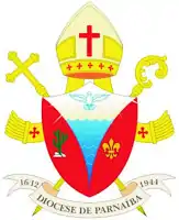 Coat of arms of the Diocese of Parnaíba