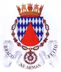 A naval crown in the coat of arms of the Portuguese Marine Corps