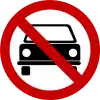 No motor vehicles,expect motorcycles