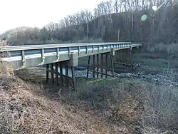 Bridge over Brazeau Creek