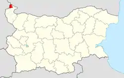 Bregovo Municipality within Bulgaria and Vidin Province.