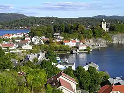 View of the town