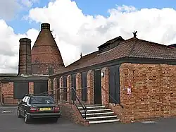 Brick and tile kiln west of East Quay, 200 m east of Bridgwater Dock lock