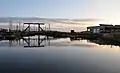 The bridge to the shipyard of Museumsøen