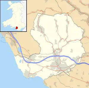 Blaengarw is located in Bridgend