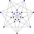 Alternative drawing of Brinkmann Graph.