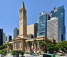 Brisbane City Hall, 275 George Street, 69 Ann Street, 300 George, Brisbane, Feb 2020