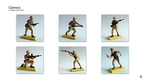 Britains Deetail - Desert Rats 8th Army