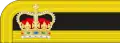 1856 to 1867 lieutenant colonel's collar rank insignia