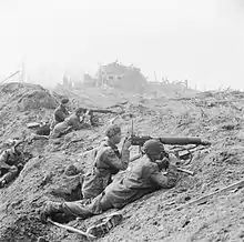 British Commandos on the outskirts of Wesel