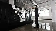 Brixel Mirror, Interactive Kinetic Art