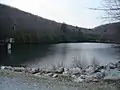 Picture of Reservoir On top of Dam