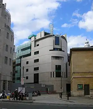 The Egton Wing of the BBC's Broadcasting House