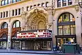 Million Dollar Theater in Los Angeles (2012), marquee advertising Mickey One and Blast of Silence