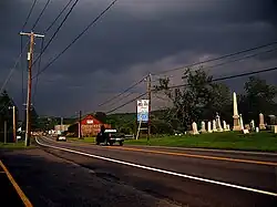 Entering Brodheadsville