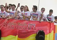 Casts in Float Parade of Stars