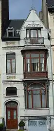 vers 1900 - Maison boulevard Général Jacques, 36, à Etterbeek, Brussels