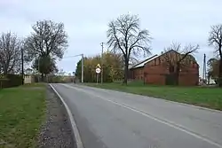 Entrance to the village