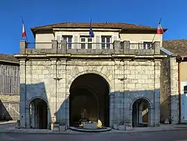 The town hall in Bucey-lès-Gy