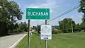 Buchanan community sign