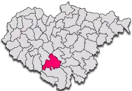 Location in Sălaj County