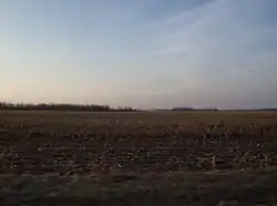 Buck Township includes wide farmlands.