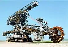 Bucket-wheel excavator