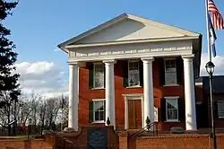 County courthouse in Buckingham