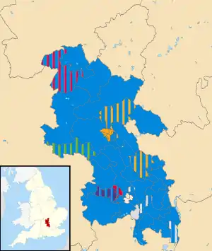 2021 results map