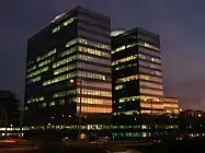 Danube towers in Budapest'S CBD